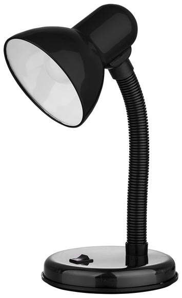 Настольный светильник DL309 цвет: чёрный, Спутник 