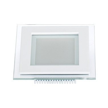 Панель светодиодная LT-S96x96WH 6Вт дневной белый 120° металл IP40 Arlight